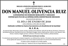 Manuel Olivencia Ruiz